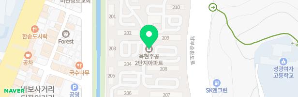 옥현주공2단지아파트 4놀이터(209동) 지도 이미지