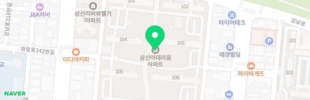 아데라움아파트 101동 놀이터 지도 이미지