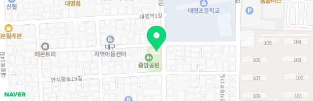 중앙어린이공원 놀이시설 지도 이미지