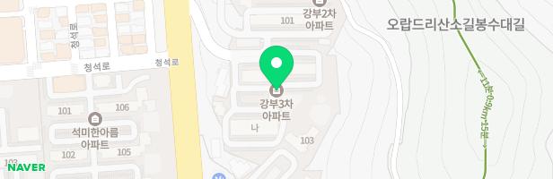 강부3차아파트단지내 놀이터 지도 이미지