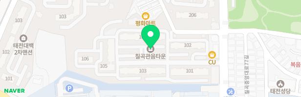 관음타운 어린이놀이시설(105동옆) 지도 이미지