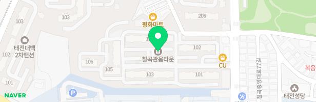 관음타운 어린이놀이시설(104동뒤편) 지도 이미지
