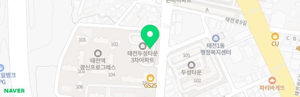 두성3차아파트 어린이놀이시설 지도 이미지