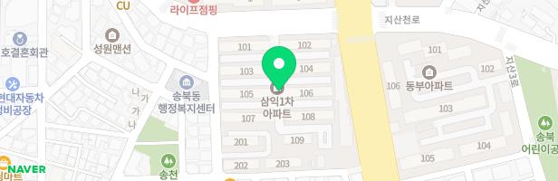 평택삼익아파트1차 놀이터 지도 이미지