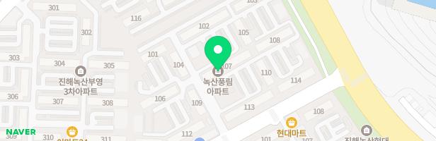 풍림아파트 어린이놀이터2 지도 이미지