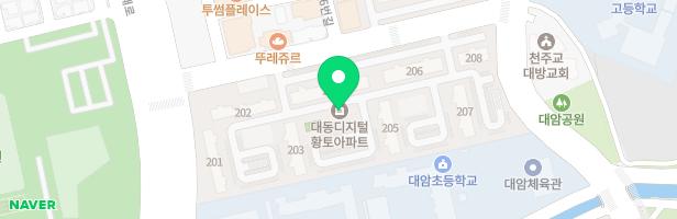 대동디지털아파트 어린이놀이터1 지도 이미지