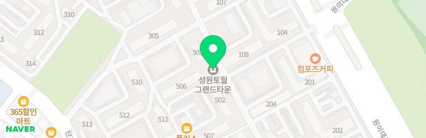 성원3단지아파트 어린이놀이터1 지도 이미지