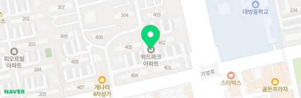 위드파크아파트 어린이놀이터1(402동옆) 지도 이미지