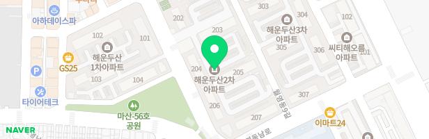 두산2차아파트 어린이놀이터1 201동 지도 이미지