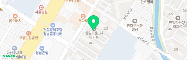 한일타운1차아파트 101동 놀이터 지도 이미지