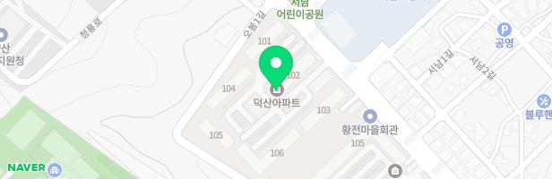 범어덕산아파트 어린이놀이터 2 지도 이미지