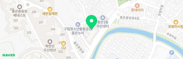 홍은동부센트레빌아파트 101동전면 놀이터 지도 이미지