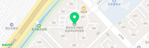 반도유보라아파트 107동 놀이터 지도 이미지