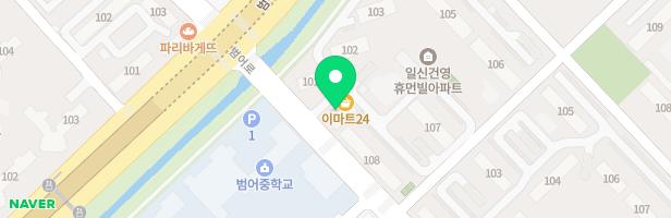 일신건영휴먼빌아파트(정문) 어린이놀이터 1 지도 이미지