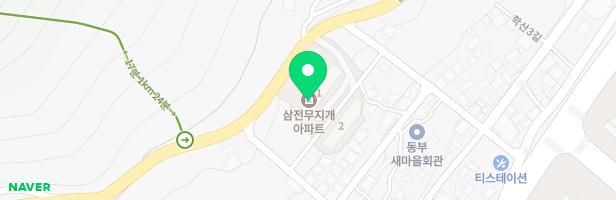 삼전무지개아파트 어린이놀이터 지도 이미지