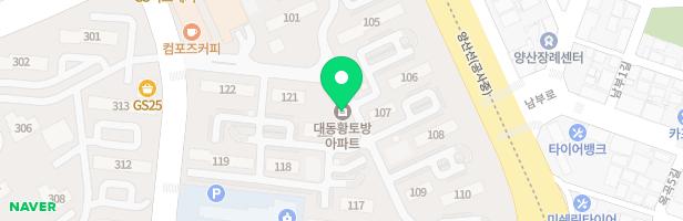 신도시대동황토방아파트 어린이놀이터 118동 지도 이미지