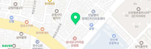참아동어린이집 놀이터 지도 이미지