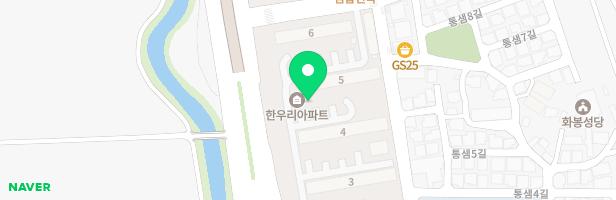 한우리아파트 3동 놀이터 지도 이미지