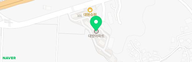반송대방아파트 어린이 놀이시설 지도 이미지