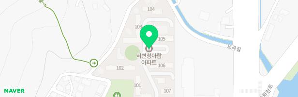 서변청아람 놀이시설 지도 이미지