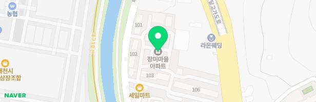청구장미마을(106동앞) 지도 이미지