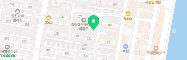 대우푸르지오1차아파트 어린이놀이터2 지도 이미지