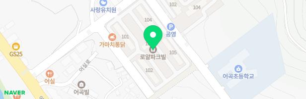 삼성로얄파크빌아파트 101동 놀이시설 지도 이미지