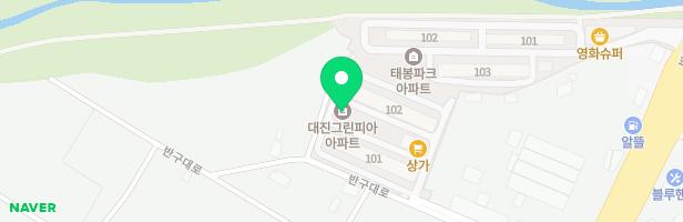 대진그린피아 어린이 놀이시설 지도 이미지