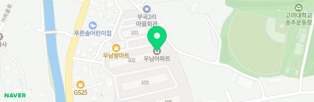 우남송추마을아파트 101동 놀이터 지도 이미지