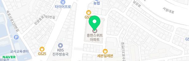 흥한스위트 주상복합(4층옥상) 지도 이미지