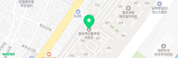 월포벽산블루밍아파트 어린이놀이터2 지도 이미지