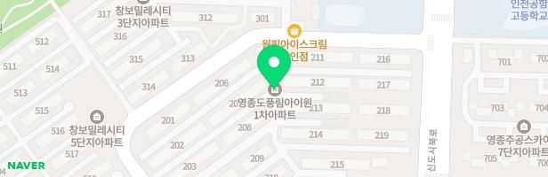 풍림1차 2-1단지 201동 옆 놀이터 지도 이미지