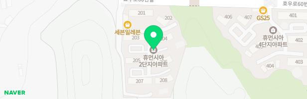 송화마을휴먼시아2단지아파트 어린이놀이시설(202동 앞) 지도 이미지