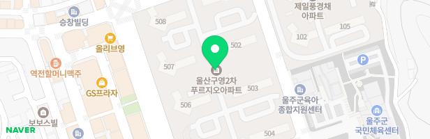 구영2차 푸르지오 (506동앞) 지도 이미지