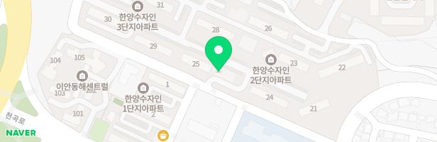 한양2,3차아파트(25동) 지도 이미지