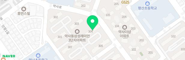 삼성래미안2차 304동앞 놀이터 지도 이미지