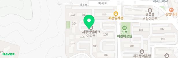 매곡동서광인텔파크아파트(놀이터 1) 지도 이미지