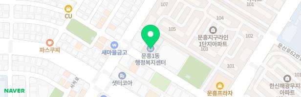 문흥동중흥파크1단지아파트 103동뒤놀이터 지도 이미지