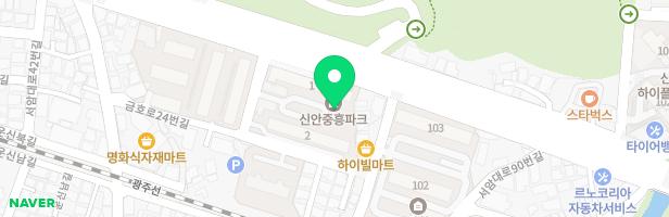 신안동중흥파크아파트 지도 이미지