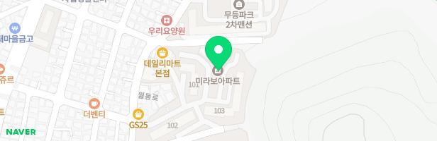 두암동 미라보4차아파트(2동옆) 지도 이미지