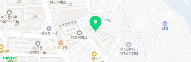 매곡동서강아파트 지도 이미지