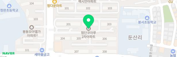 코아루2차아파트어린이놀이시설 지도 이미지