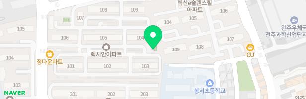 렉시안아파트 104동앞 놀이터 지도 이미지
