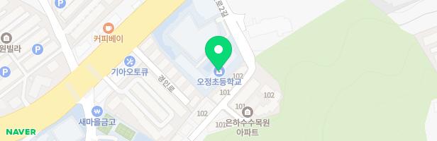 서울 오정초등학교 놀이터 지도 이미지
