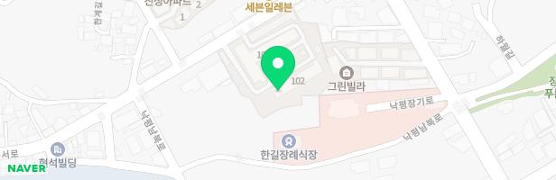 봉동명진로얄 2차아파트어린이놀이시설 지도 이미지