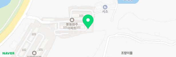용진원주아파트 어린이놀이시설 지도 이미지