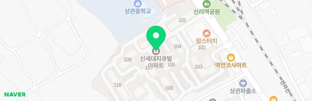 신세대지큐빌아파트104동놀이터 지도 이미지