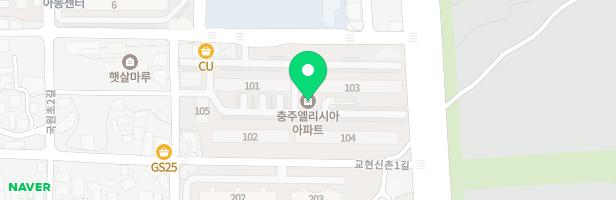 안림 엘리시아 아파트 어린이 놀이시설 지도 이미지