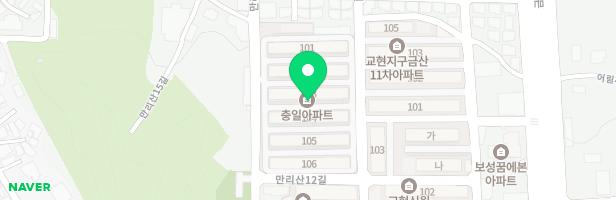 교현 충일 아파트 놀이시설 지도 이미지