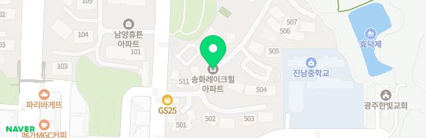 송화마을휴먼시아5단지아파트 501동옆놀이시설 지도 이미지